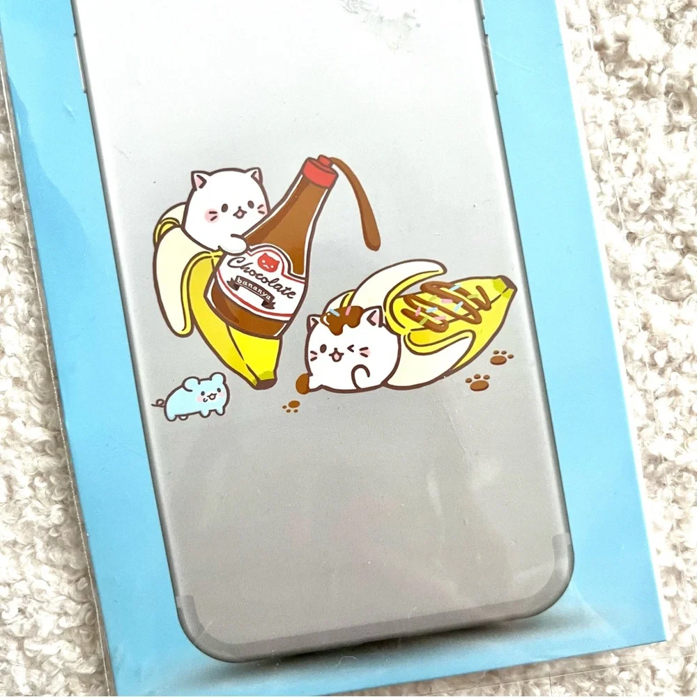 💎 3/$10 Bananya kawaii cat phone sticker decal